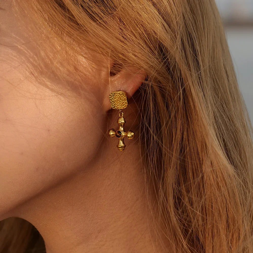 [GALE]Della Gold Earrings