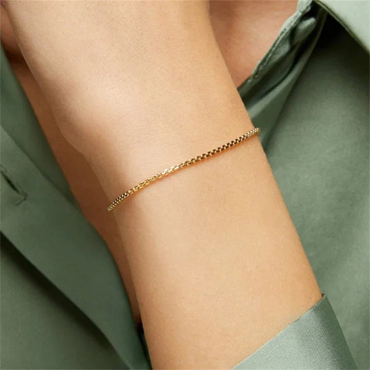[GALE]Victoria Gold Chain Bracelet
