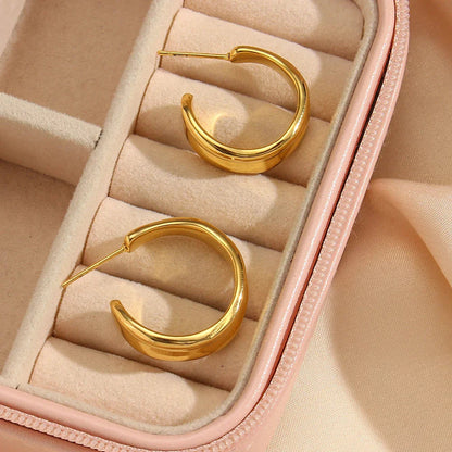 [GALE]Emily Wave Earrings