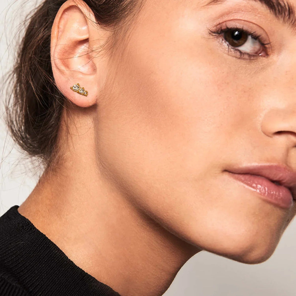 [GALE]Lira Gold Earrings