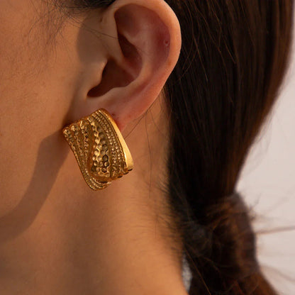 [GALE]Marigold Gold Earrings