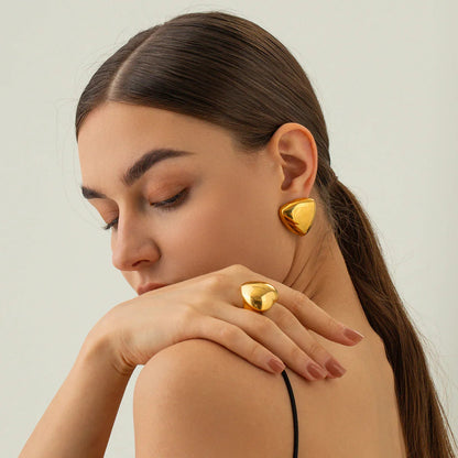 [GALE]Reagan Gold Earrings