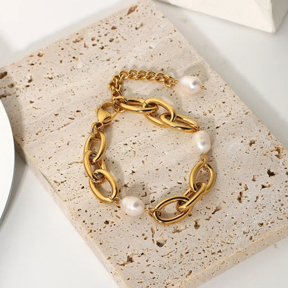 [GALE]Serafina Freshwater Pearl Bracelet