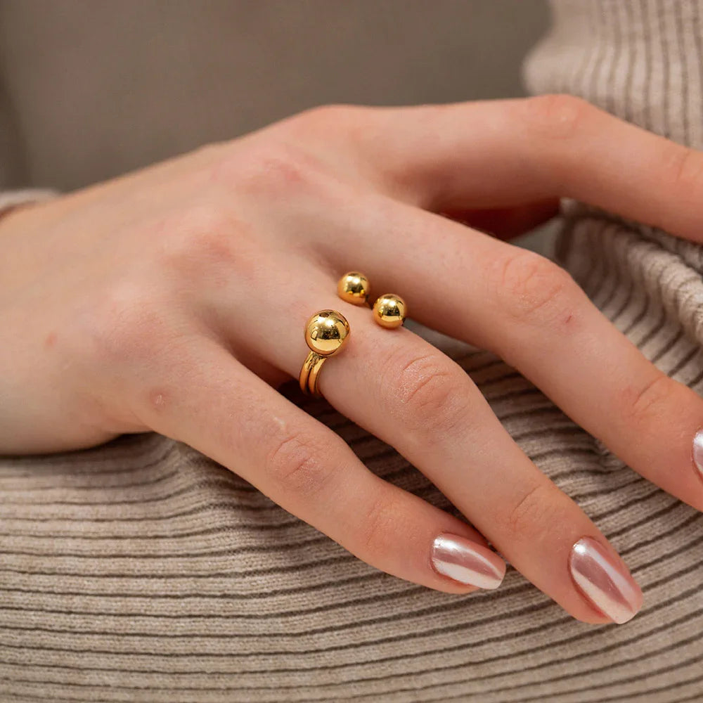 [GALE]Pluto's Orbit Gold Ring
