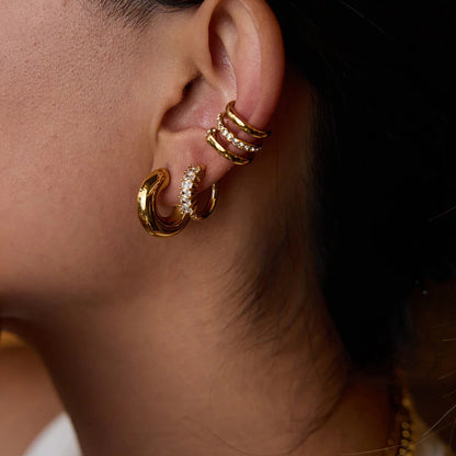 [GALE]Orielle Staple Gold Earrings Bundle