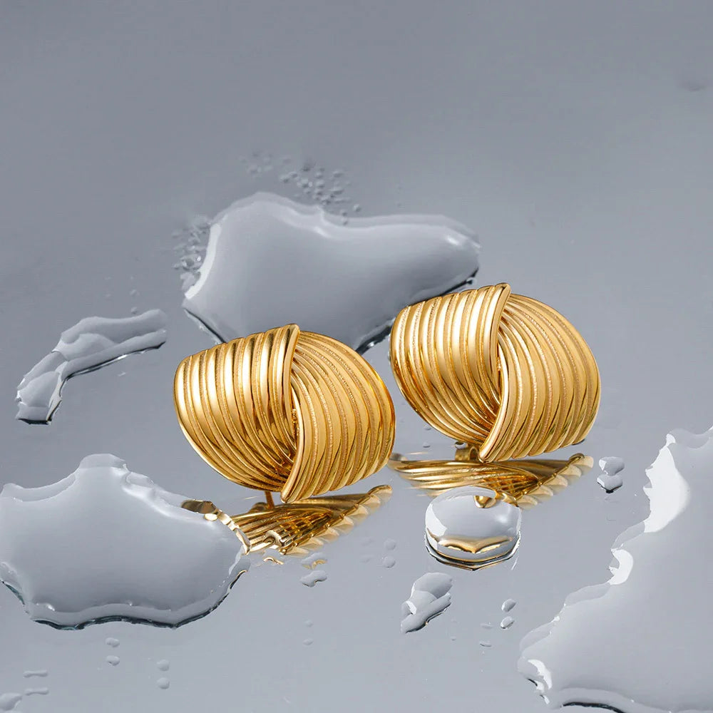 [GALE]Sonia Gold Earrings