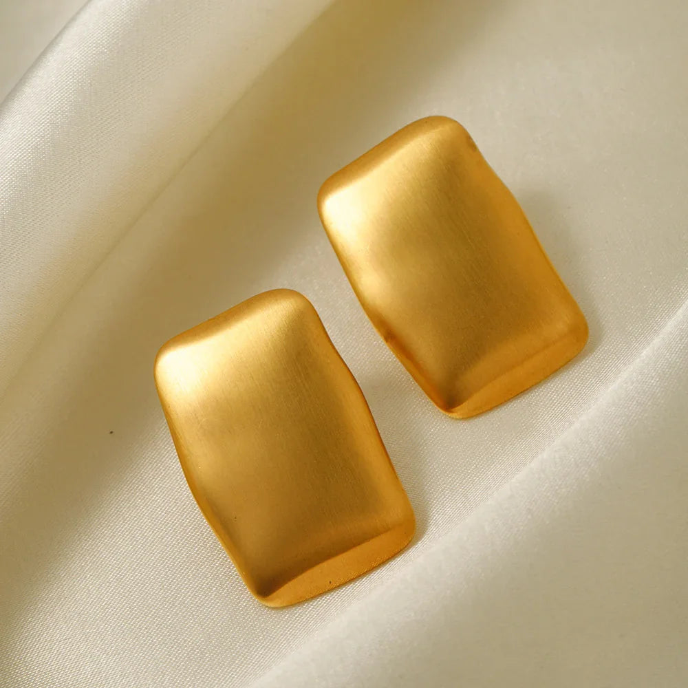 [GALE]Olive Gold Earrings