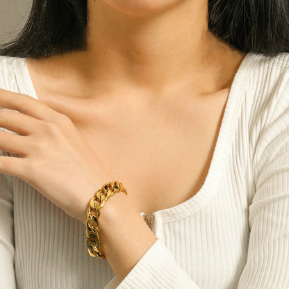 [GALE]Kayle Gold Chain Bracelet
