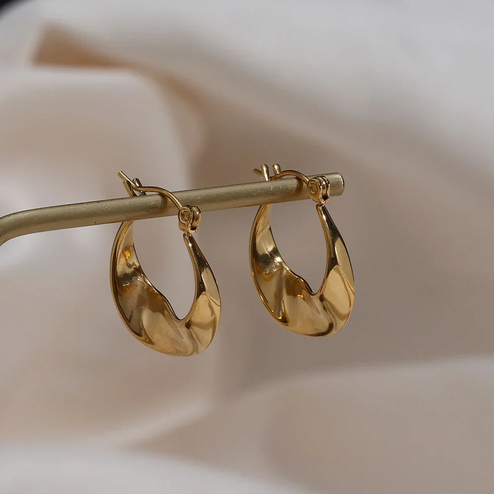 [GALE]Esti Irregular Hoop Earrings