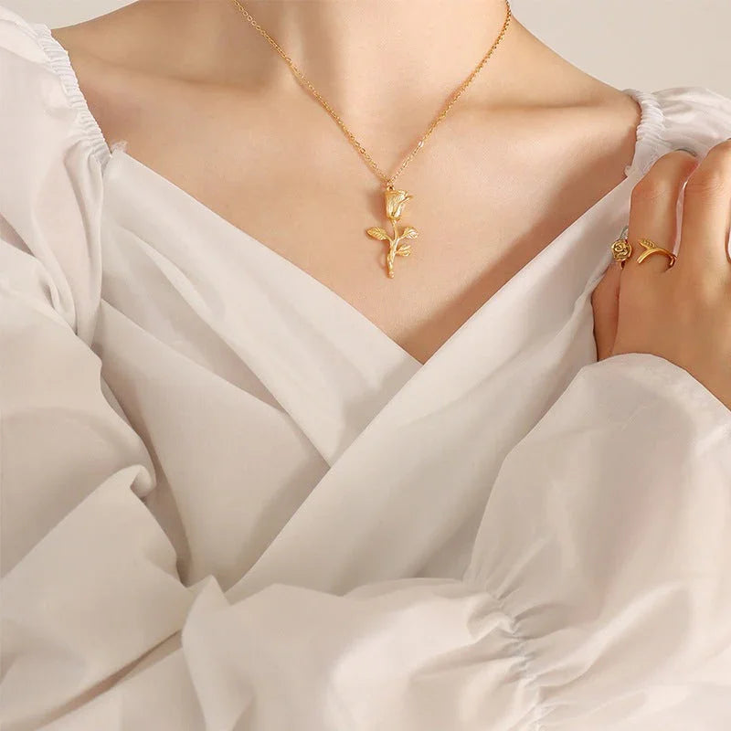 [GALE]Celia Gold Necklace