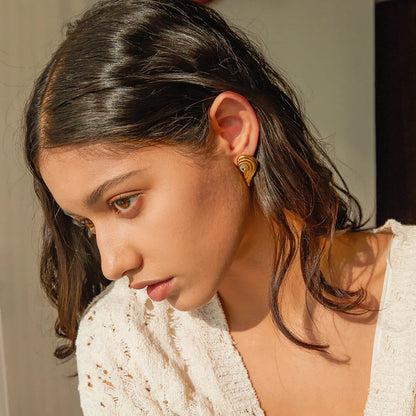 [GALE]Thalia Gold Earrings