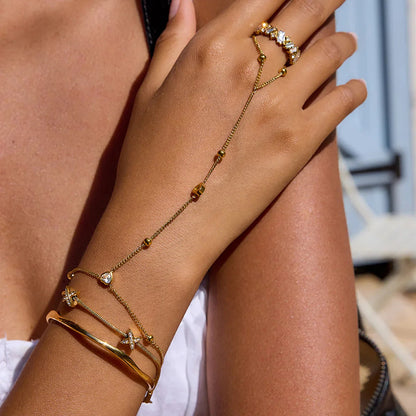 [GALE]Haisley Gold Bangle