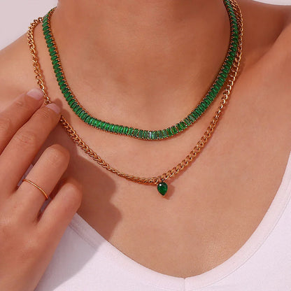 [GALE]Zora Diamond Necklace