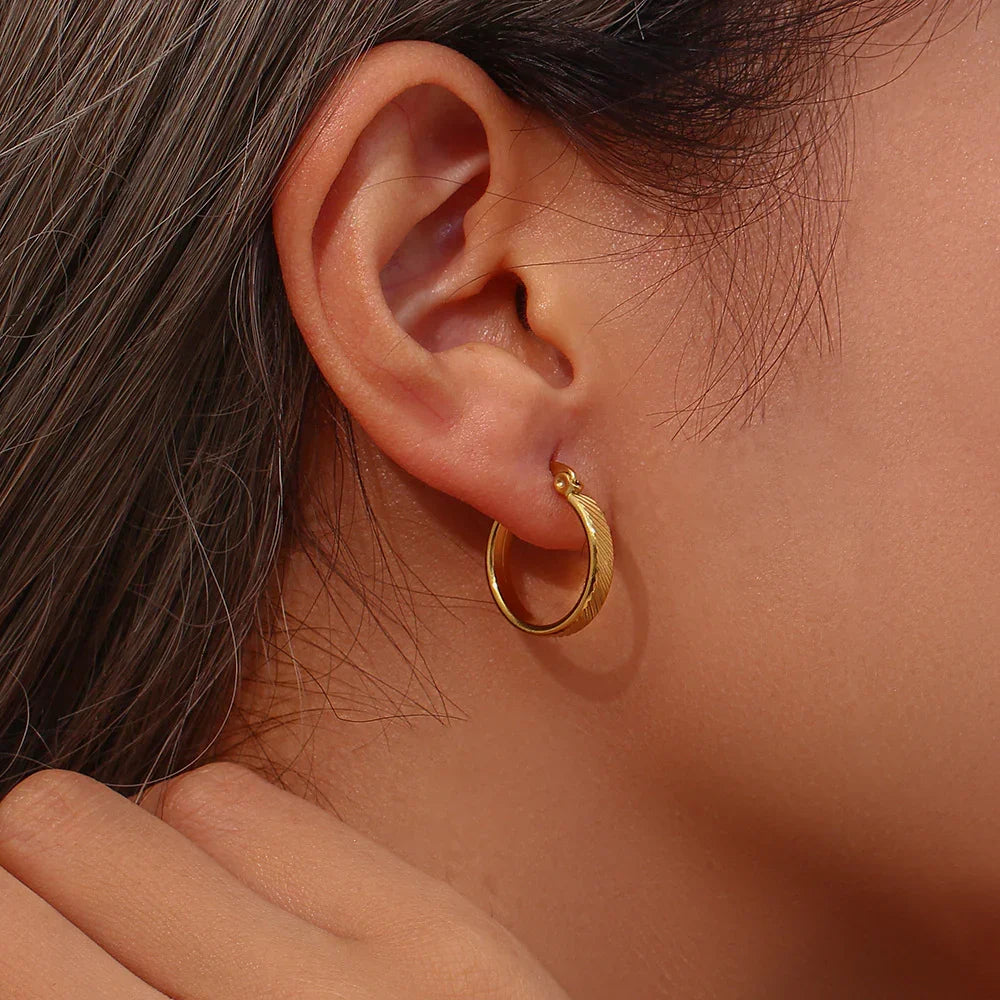 [GALE]Elanor Gold Earrings
