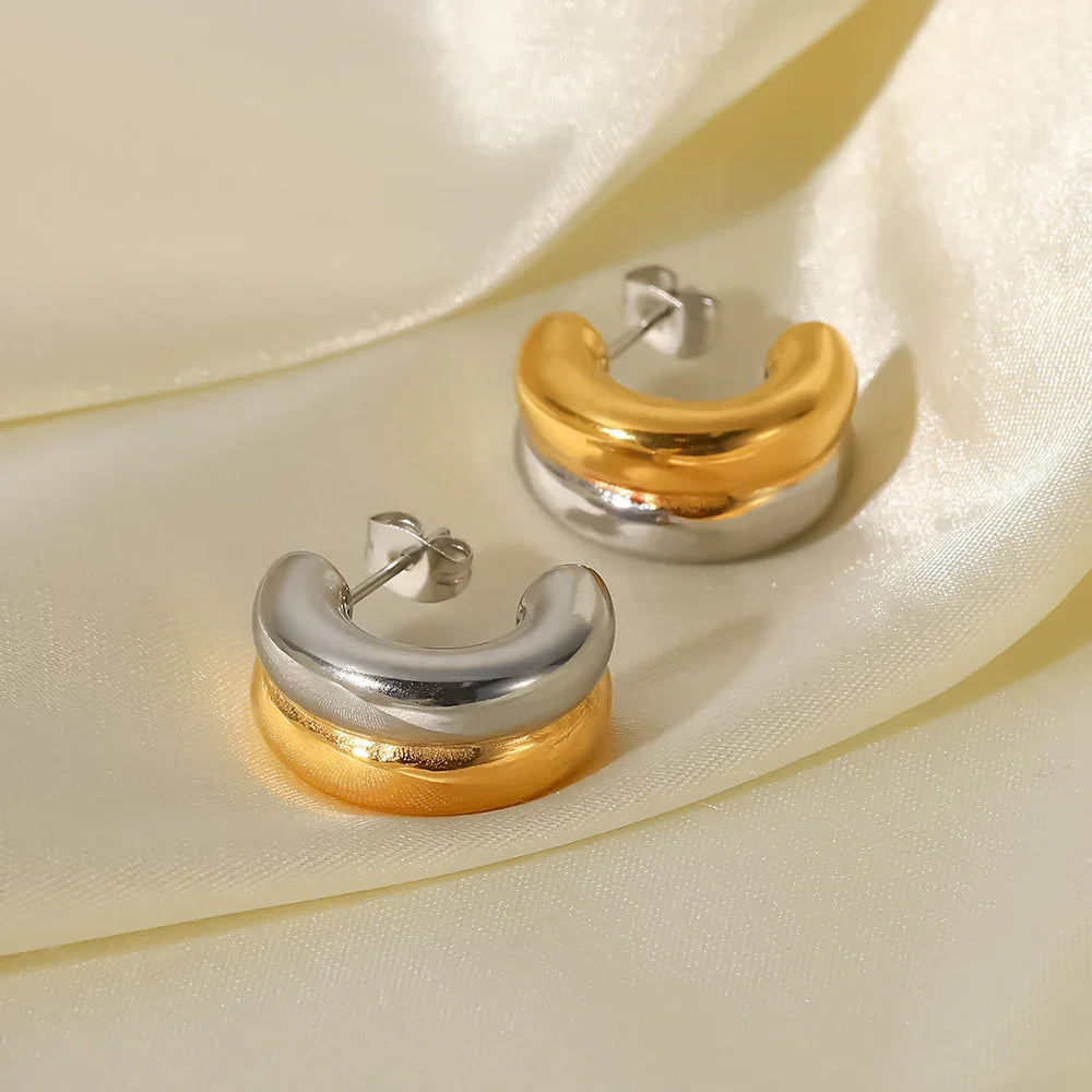 [GALE]Henrietta Gold Earrings