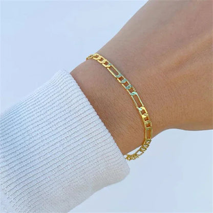[GALE]Saturn Gold Chain Bracelet