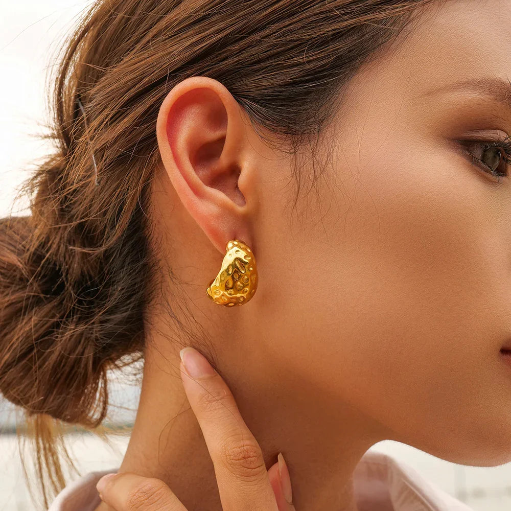 [GALE]Eira Gold Earrings