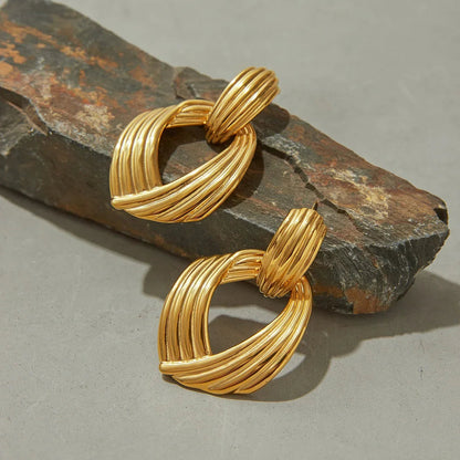 [GALE]Selma Gold Knot Earrings