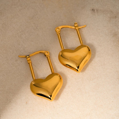[GALE]Jessamine Heart Earrings