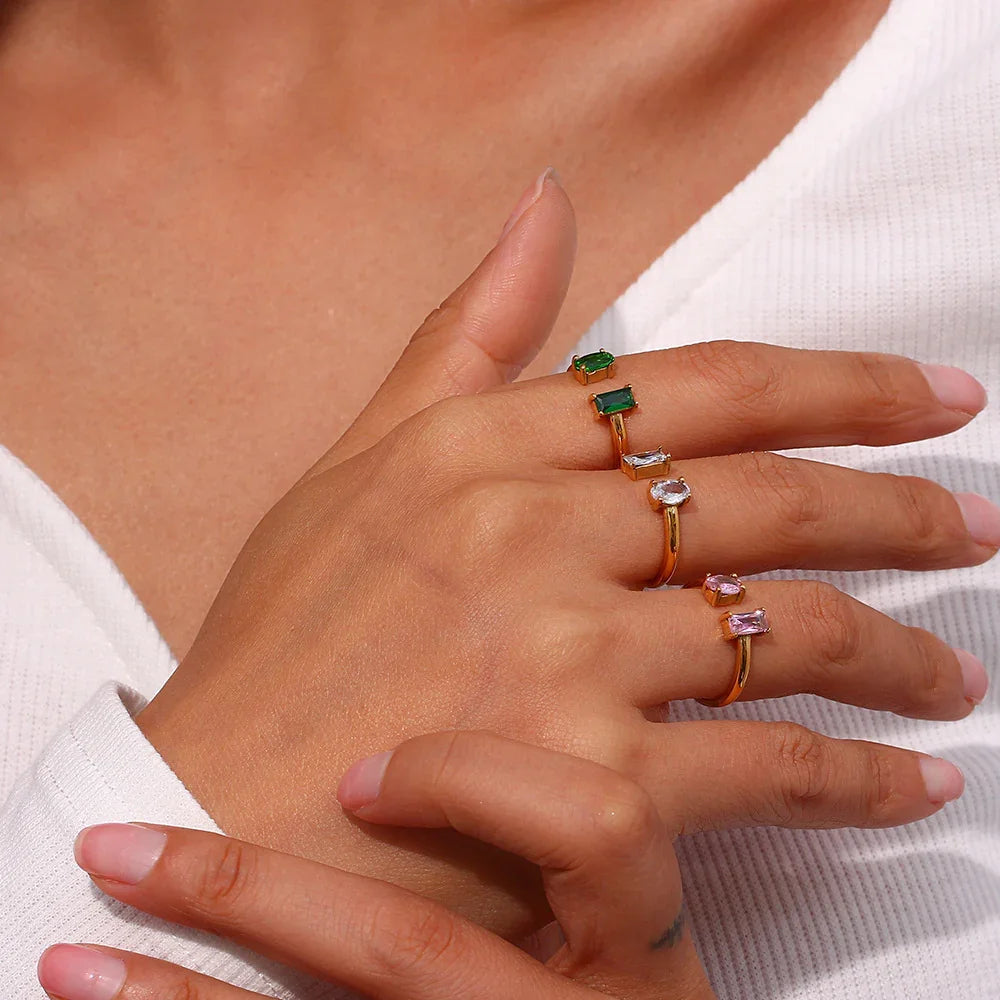 [GALE]Fedilia Gemstone Ring
