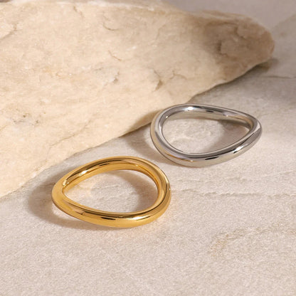 [GALE]Miley Gold & Silver Layered Rings