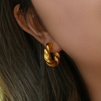 [GALE]Naomi Twist Earrings
