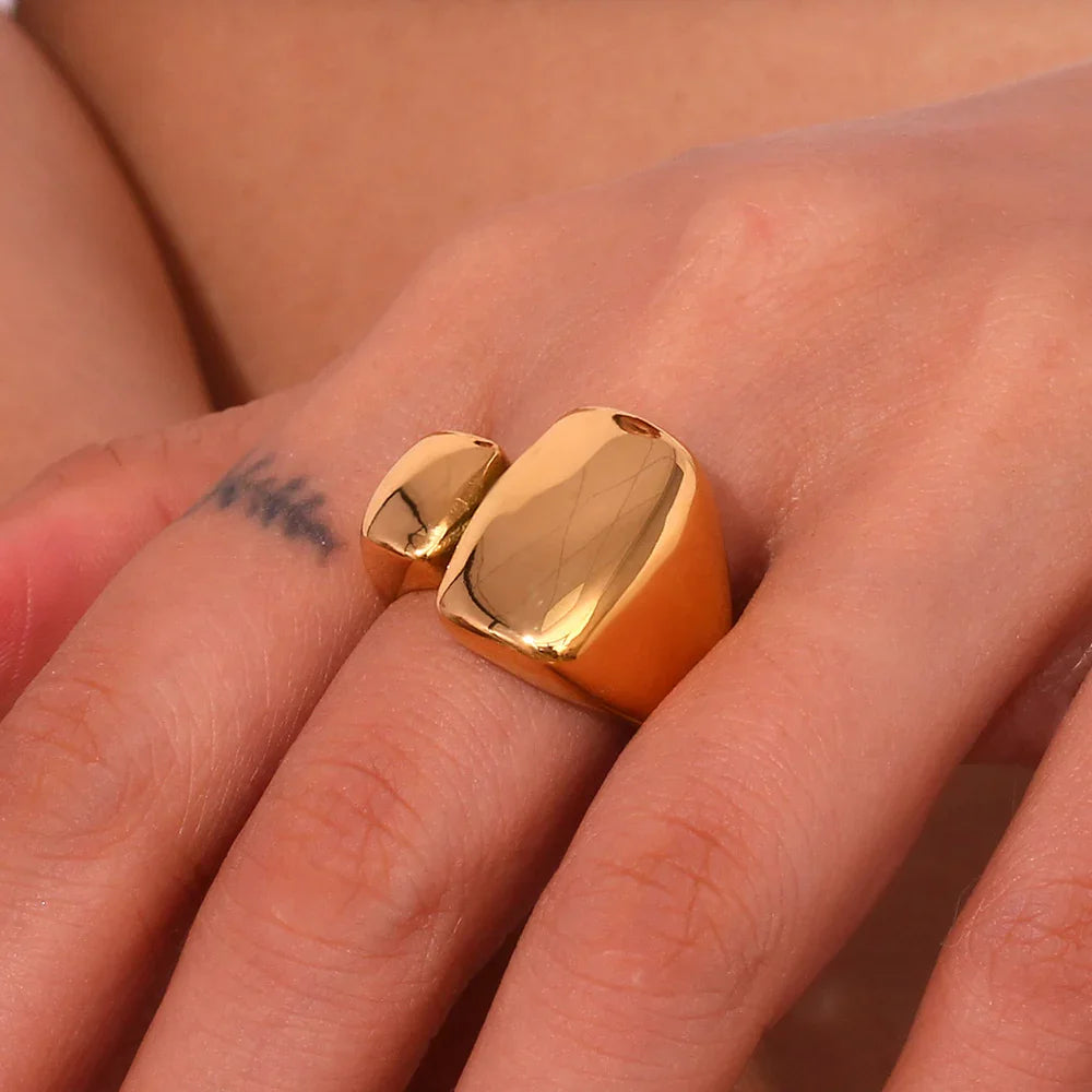 [GALE]Janine Gold Ring