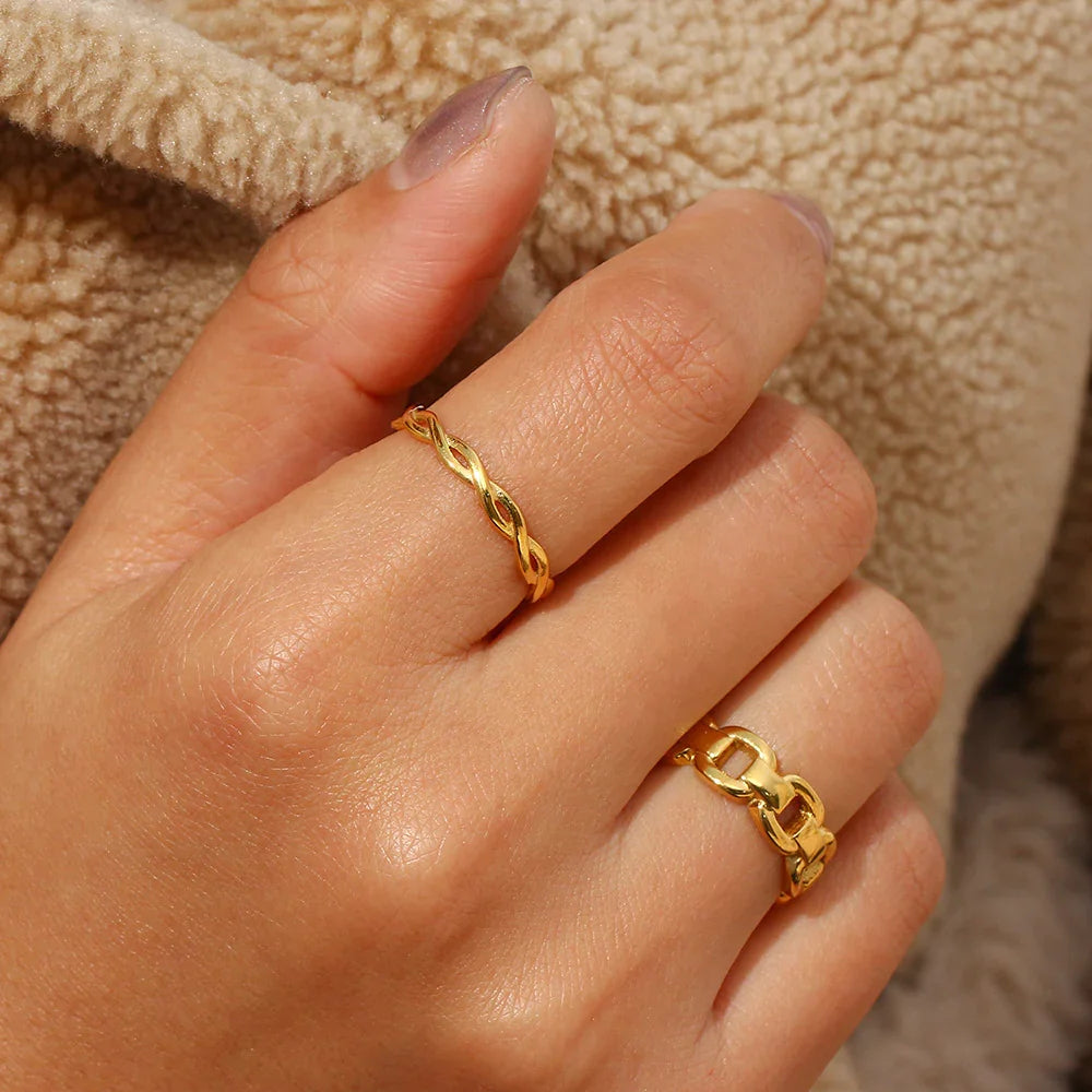 [GALE]Keira Gold Ring
