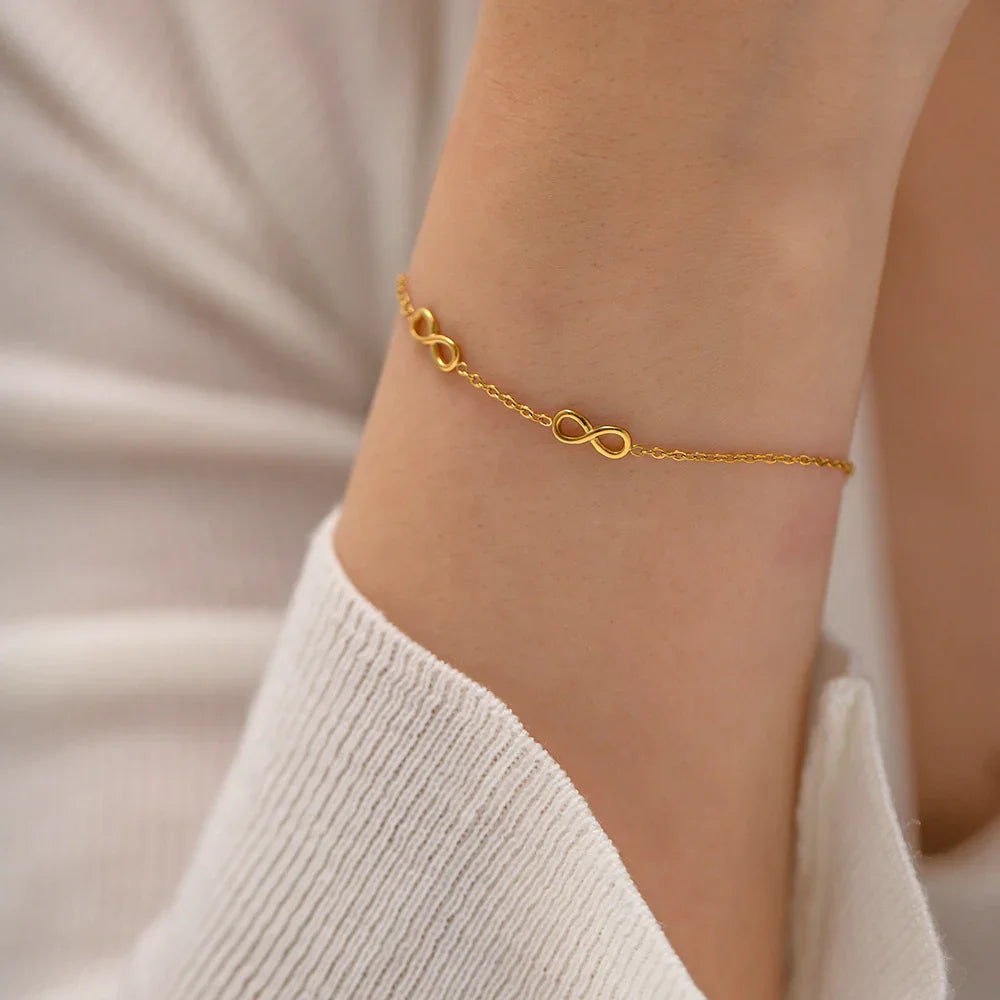 [GALE]Everlasting Gold Bracelet