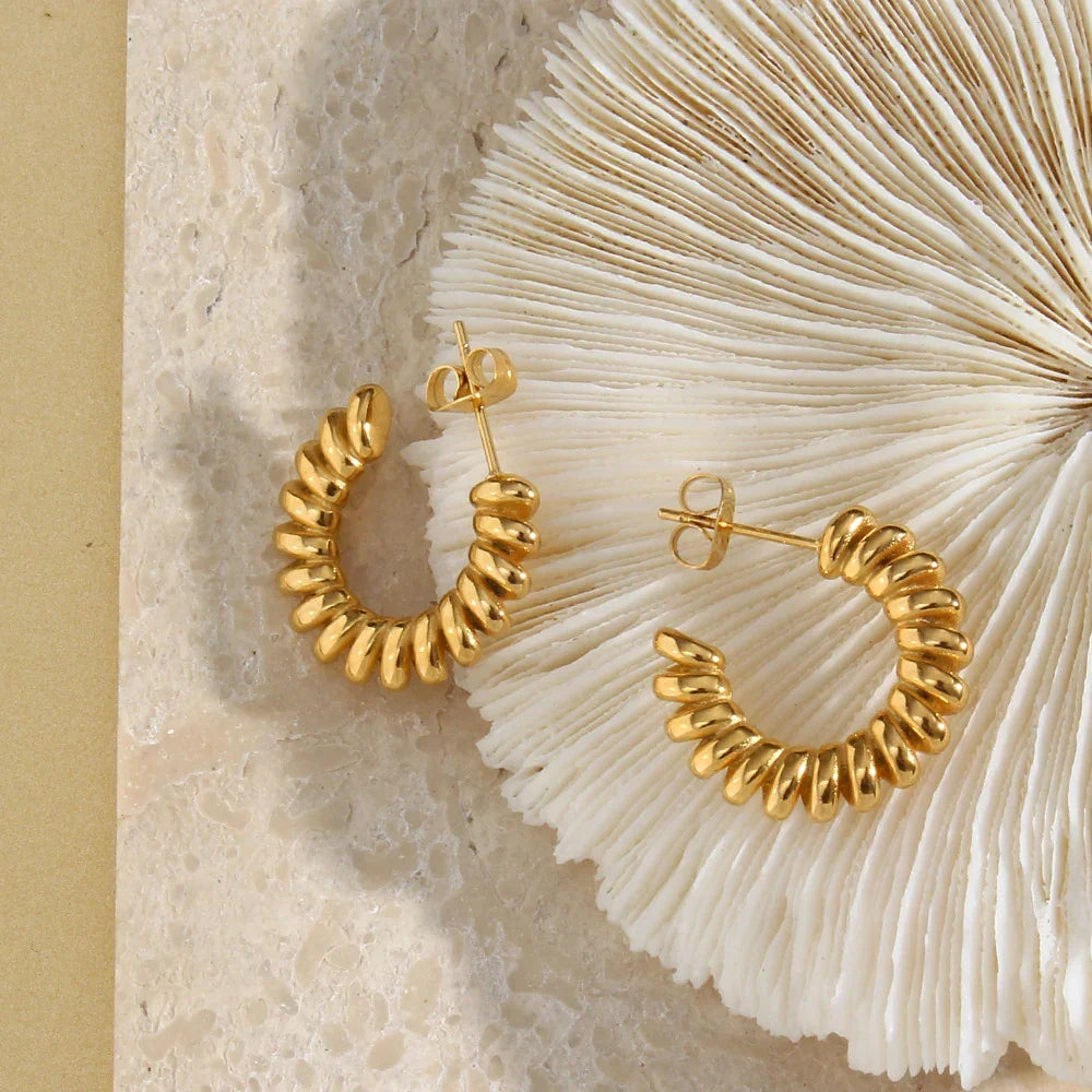 [GALE]Brynlee Twisted Earrings