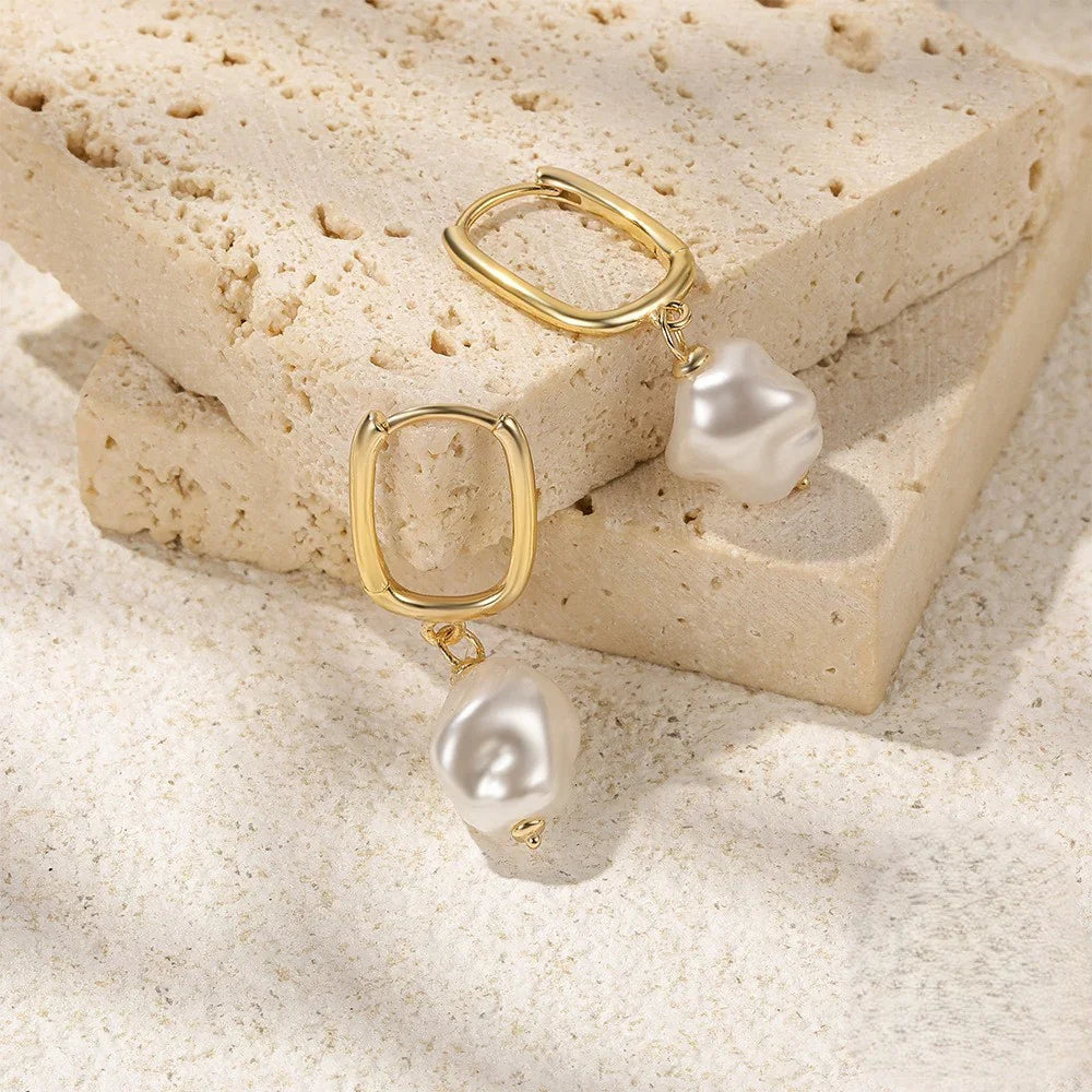 [GALE]Denise Freshwater Pearl Earrings