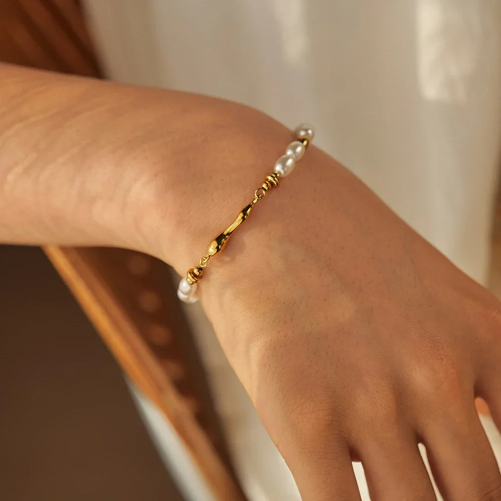 [GALE]Celina Freshwater Pearl Bracelet