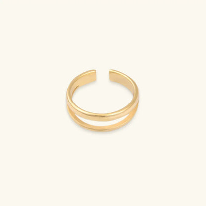 [GALE]Olivia Layered Gold Ring