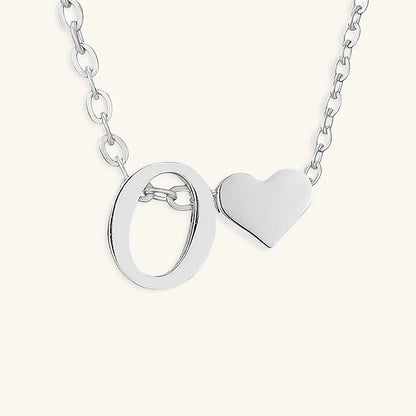[GALE]Ria Initial Letter Gold Necklace
