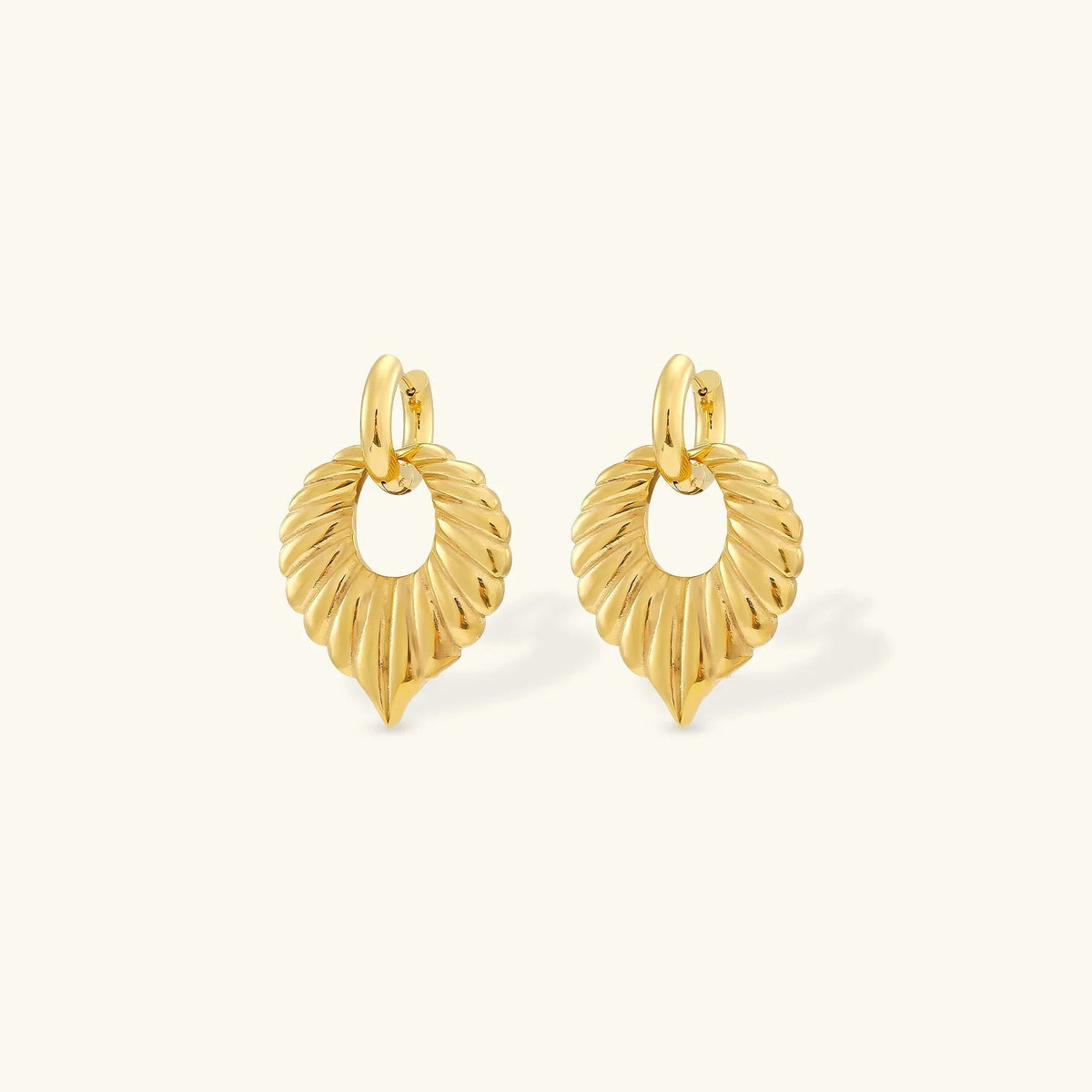 [GALE]Penelope Leaf Earrings