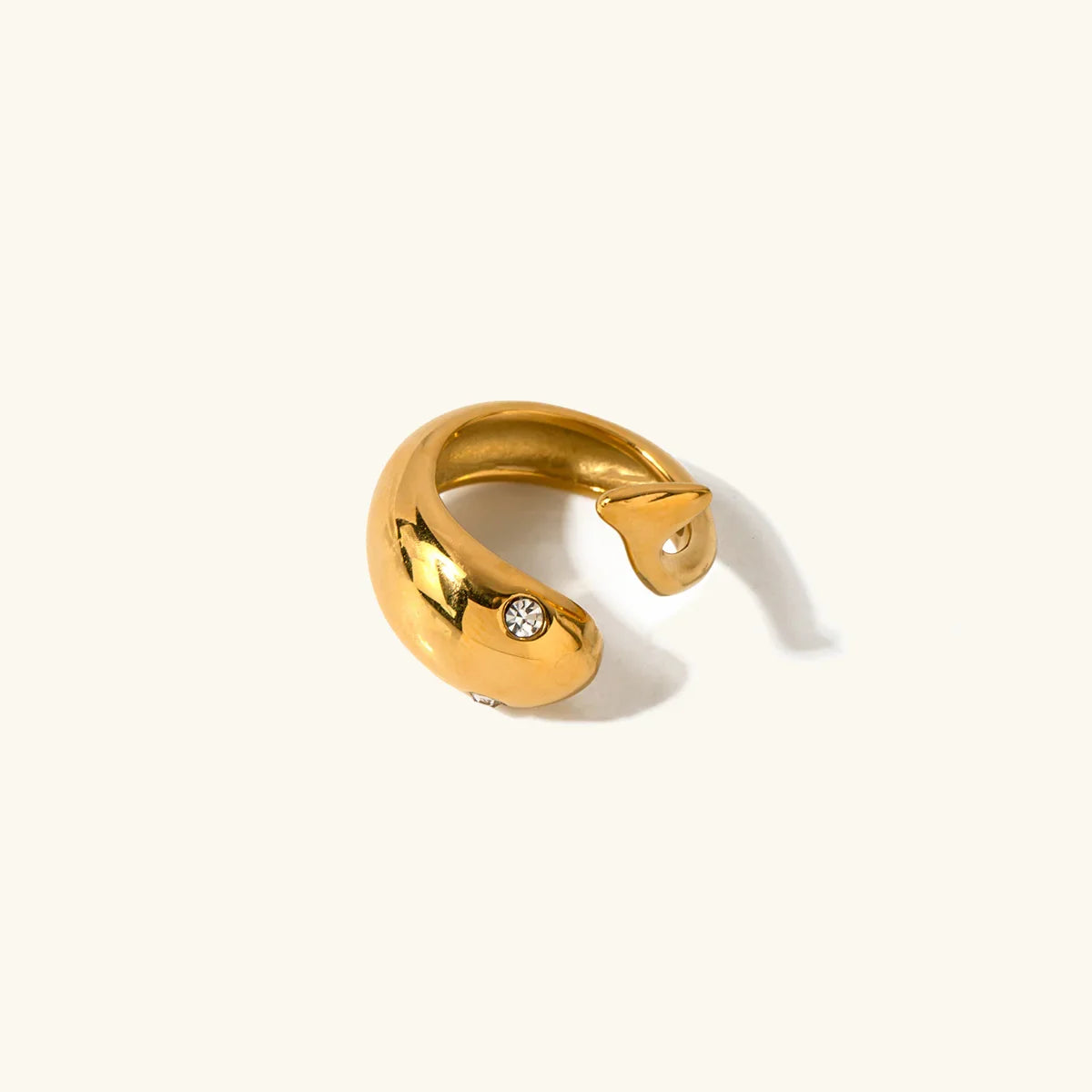 [GALE]Etta Gold Serpent Ring