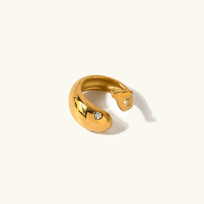 [GALE]Etta Gold Serpent Ring