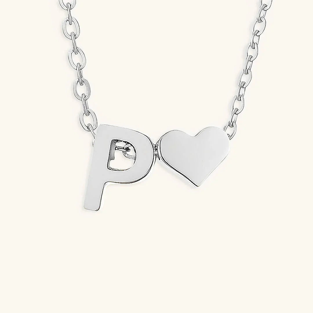 [GALE]Ria Initial Letter Gold Necklace