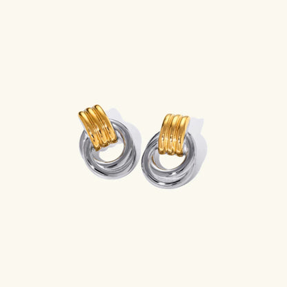 [GALE]Luna Layered Hoop Earrings