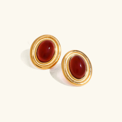 [GALE]Fresca Gemstone Earrings
