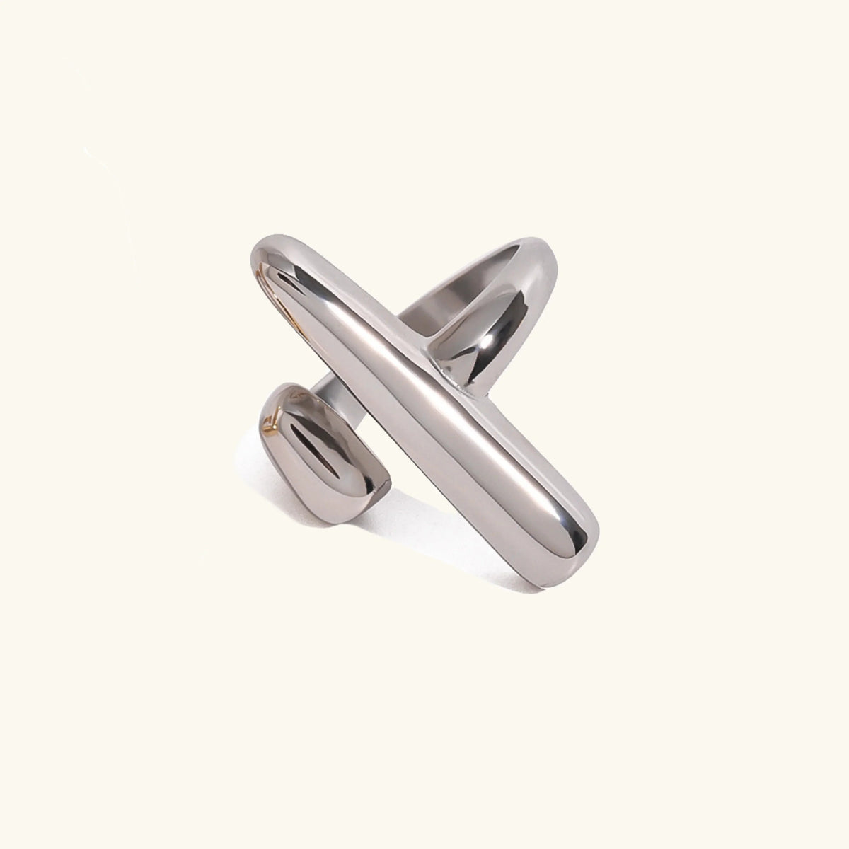 [GALE]Seraphina Contemporary Gold Ring