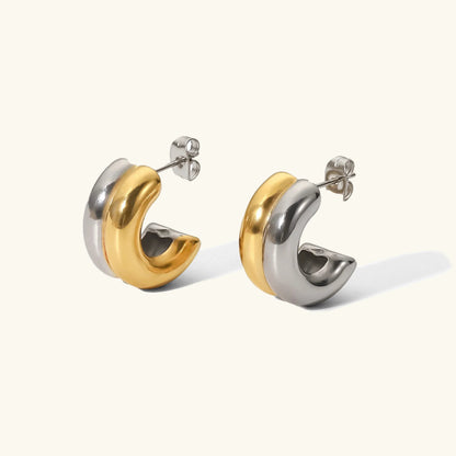 [GALE]Henrietta Gold Earrings