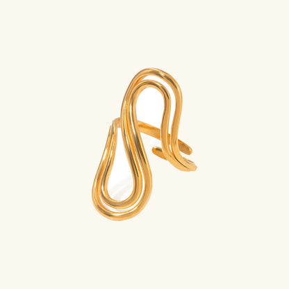 [GALE]Halle Abstract Gold Ring