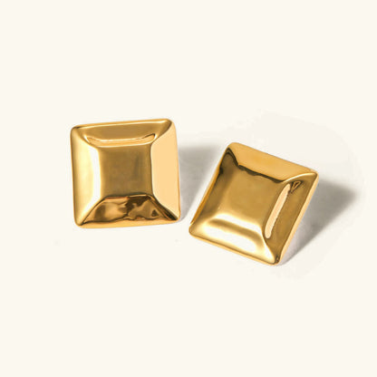 [GALE]Fischer Chunky Pillow Earrings