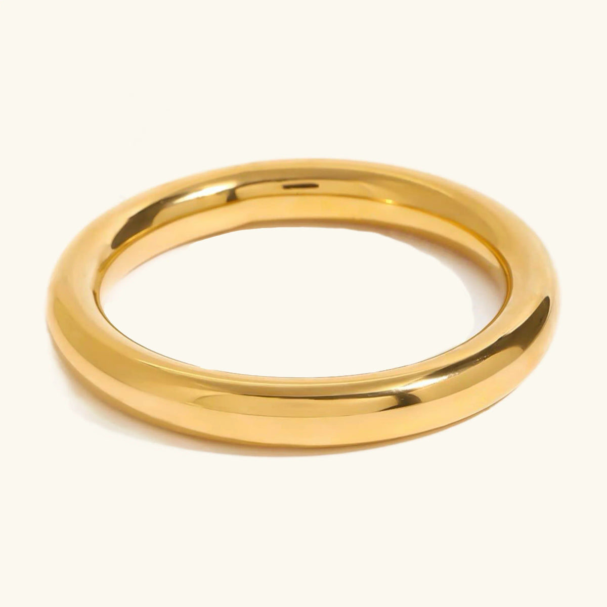 [GALE]Lina Smooth Gold Bangle