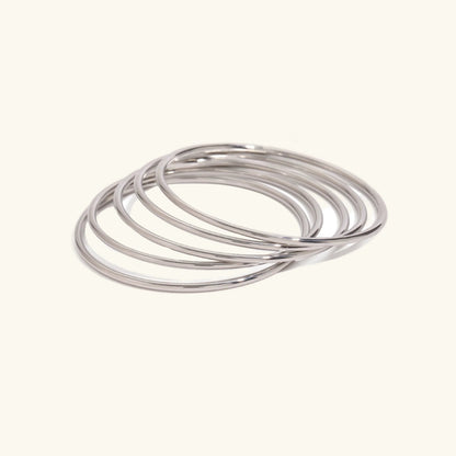 [GALE]Shannon Gold Bangle Set