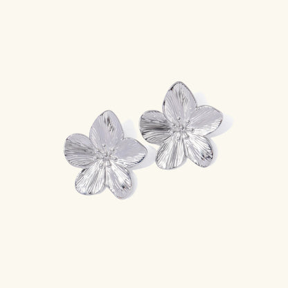 [GALE]Allysa Flower Gold Earrings