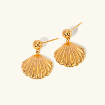 [GALE]Delianna Shell Earrings