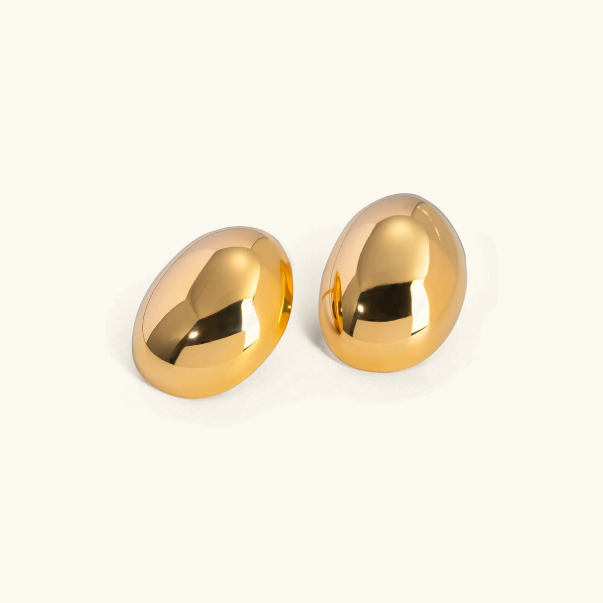 [GALE]Callista Gold Bean Earrings