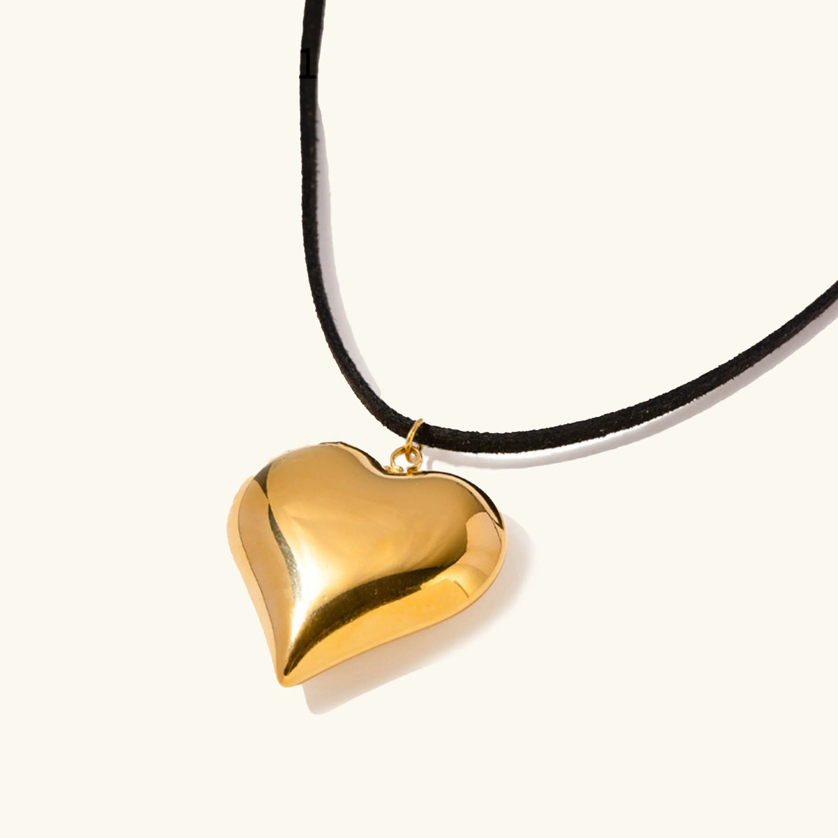 [GALE]Lavine Heart Necklace